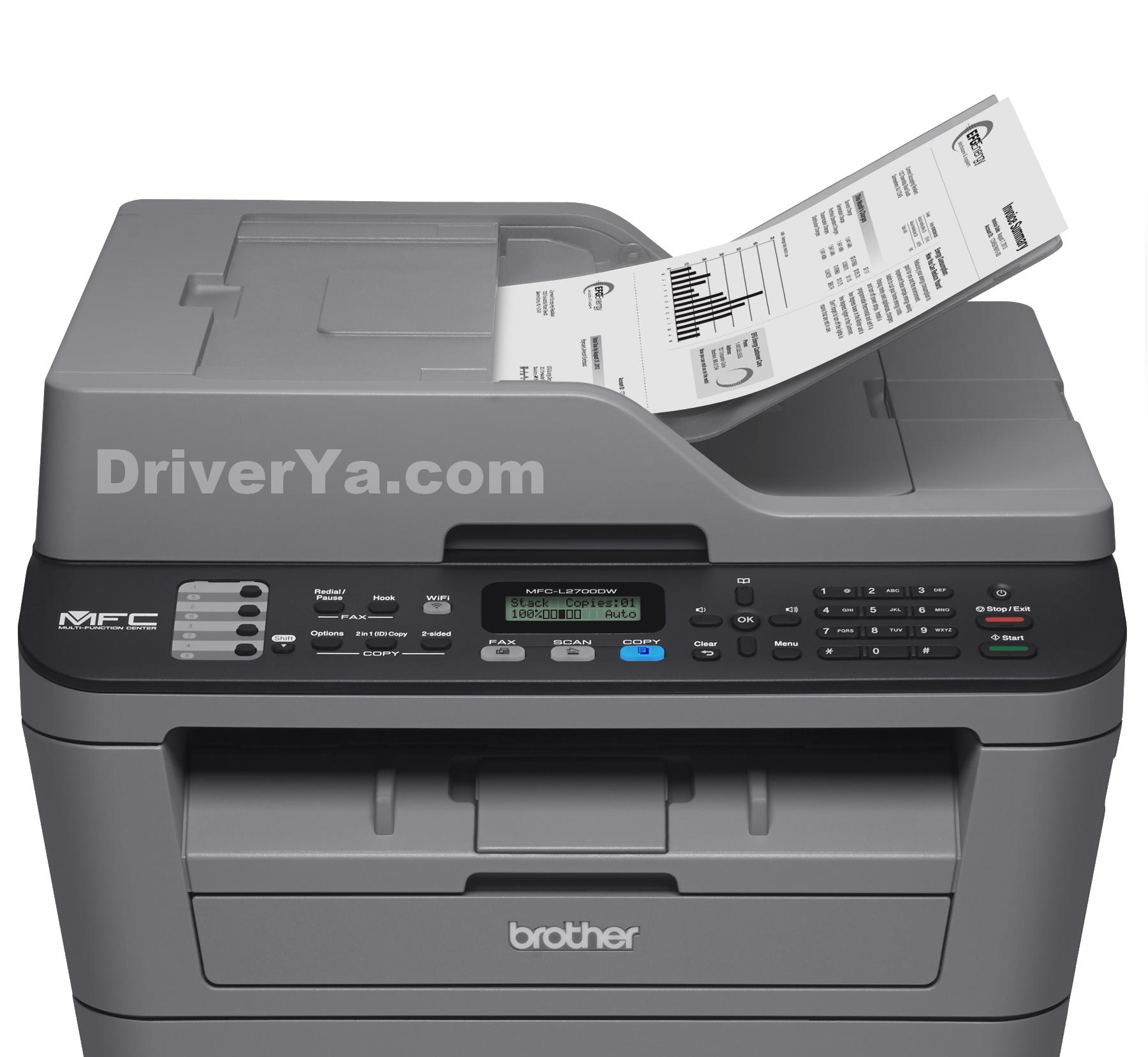 Brother MFCL2700DW DRIVER DOWNLOAD FOR WINDOWS AND MAC Software